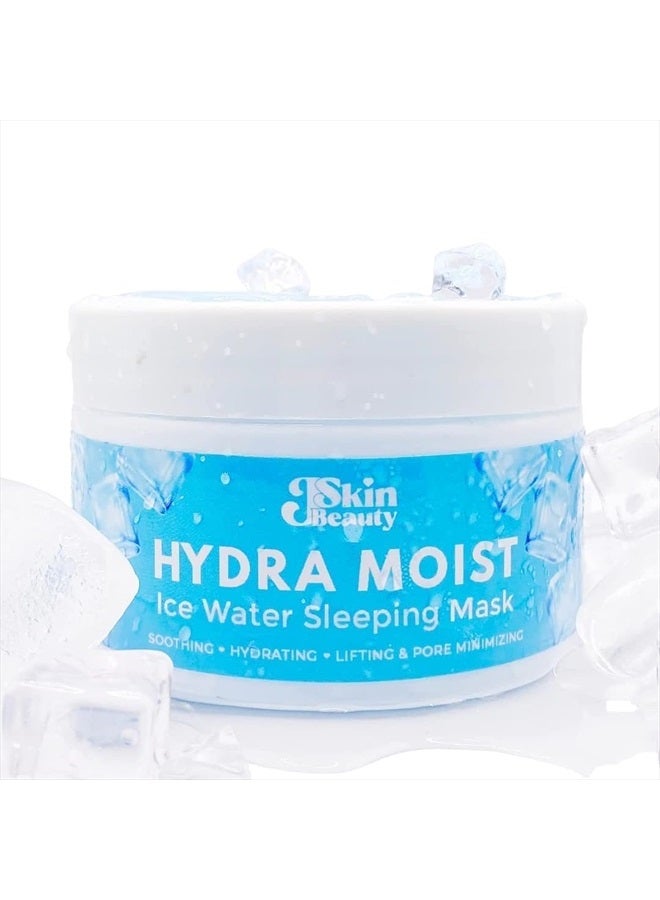 HYDRA MOIST Ice Water Sleeping Mask, 300g Fast absorbing.With cooling effect
