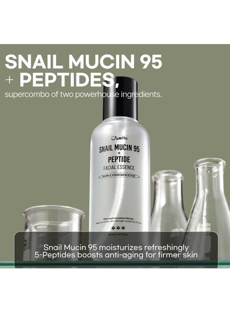 Snail Mucin 95% + Peptide Essence 4.73 Fl.Oz / 140Ml