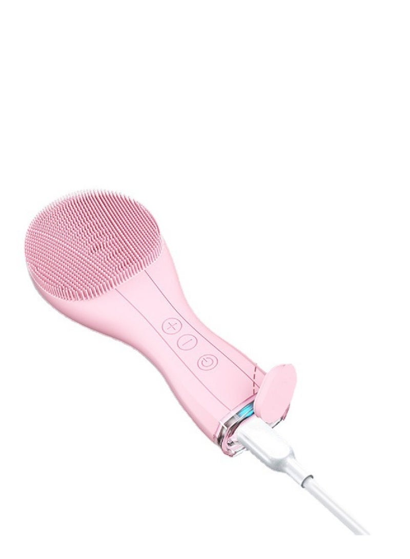 Facial Cleansing Brush Device for Gentle Exfoliating Massaging Skin Clean Rechargeable