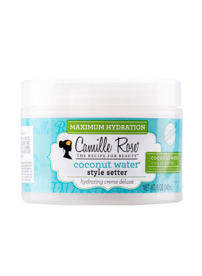 Camille Rose Coconut Water Style Setter Hydrating Crème Deluxe 240ml