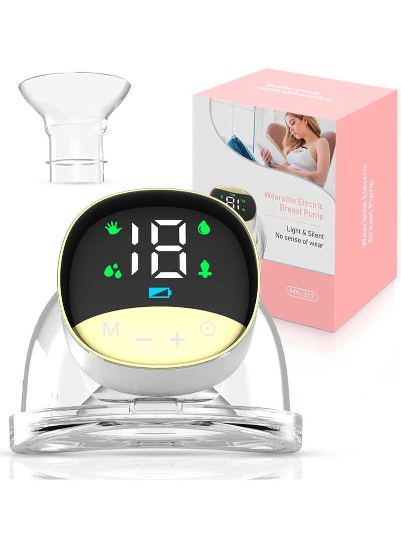 Breast pumps New 1pcs Wearable Breast Pump One-piece Fit and Quiet Design Electric Breast Pump Wireless Portable Compact and Lightweight