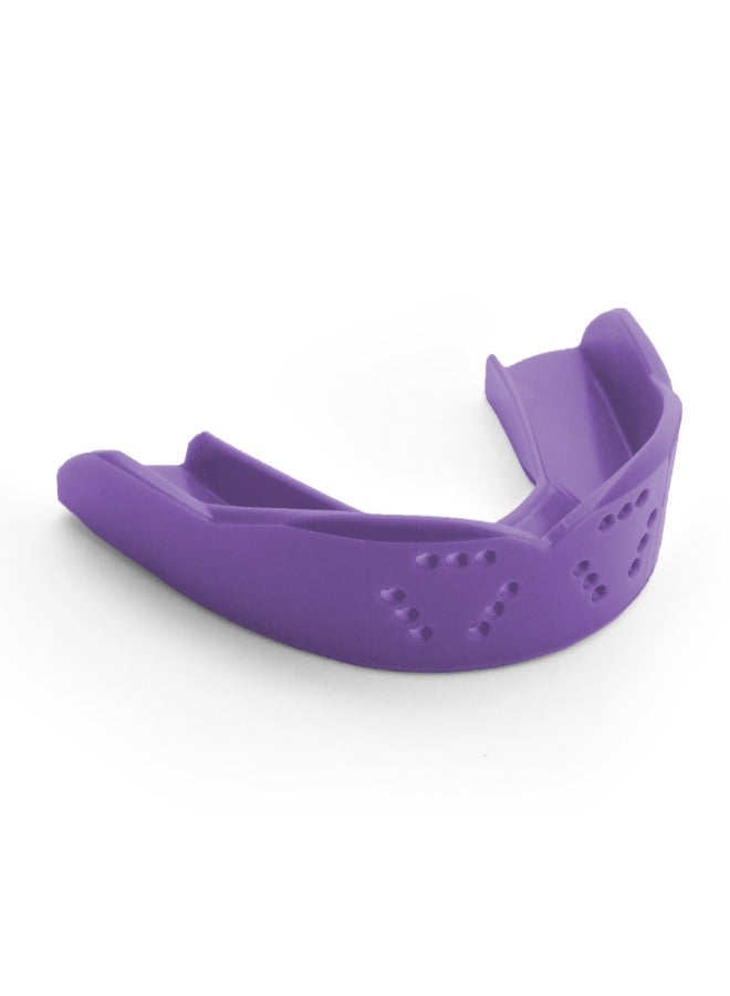 SISU 3D Oral Care Mouthguard Adult Purple Thermo Polymer 2 Mm - Set of 1
