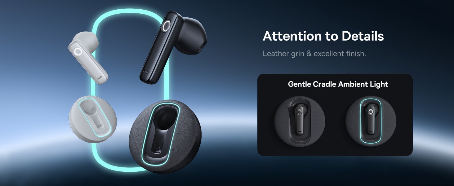 C-Mic CM10 Smart Unilateral Wireless Headphone For Car, Solar Charging Bluetooth 5.3 Wireless Earbuds For Android & iPhone, Ultra Comfort, 45 to 50 Hours Playtime Single-Ear Earbud- Black