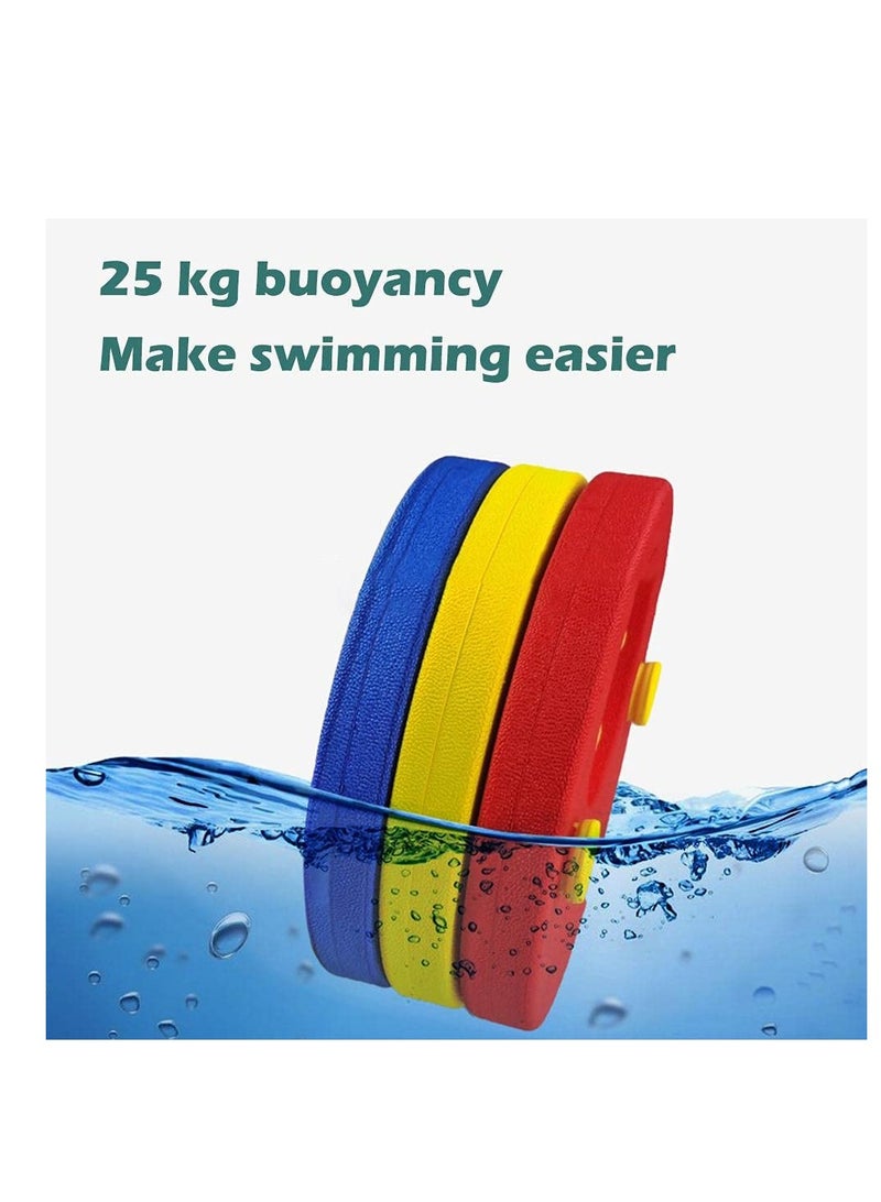 wimming Arm Floats EVA Foam Arm Bands Floating Sleeves, Water Wings Swimming Arm Floats for 4-14 Year Old Kids Pool Baby Swimming Circles Summer Pool Swimming Supplies 6PCs
