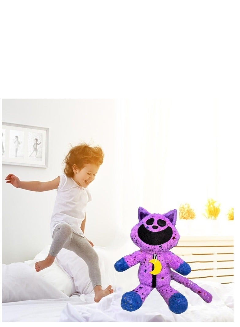 New Smiling Critters Chapter 3 CatNap Plush Cartoon Monster Game Smiling Critters Series Figure Plush Doll Fun For Fans and Children 35cm(1pcs)