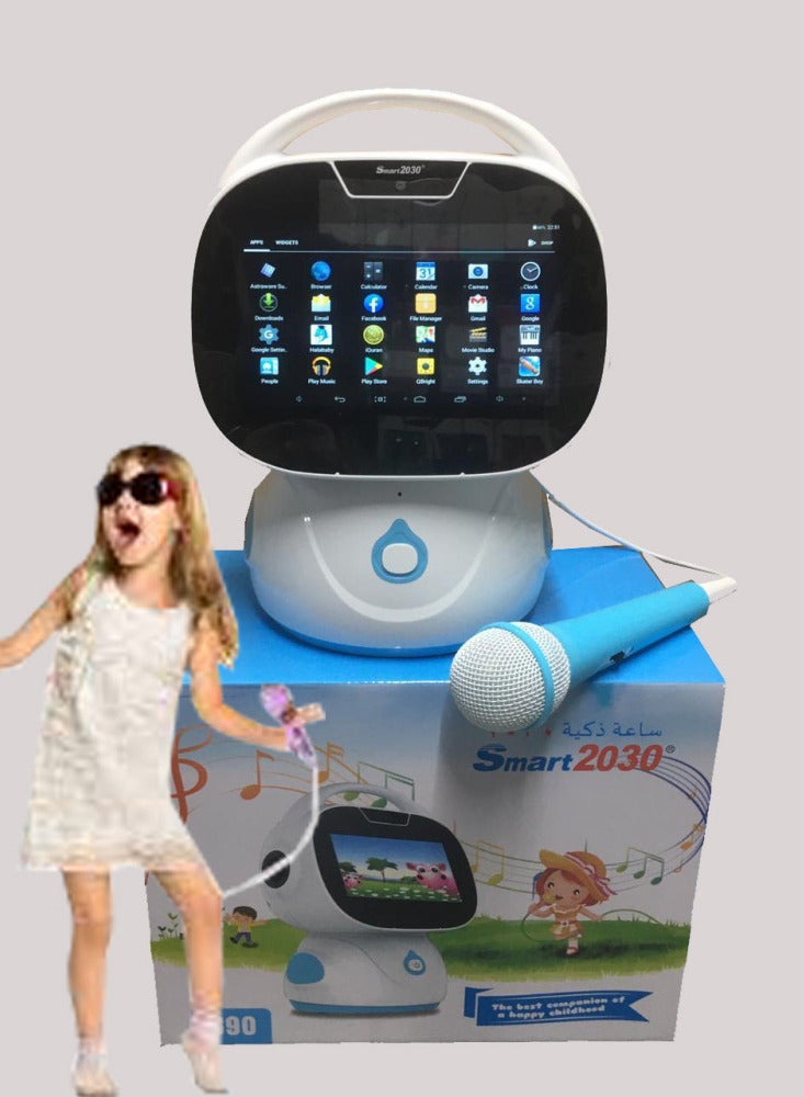 Smart 2030 Robot Style B90 Tablet with Karaoke Mic