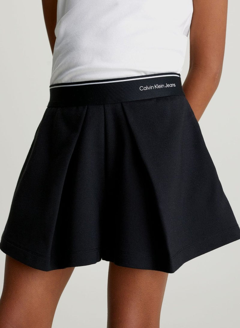 Kids Logo Tape Skirt