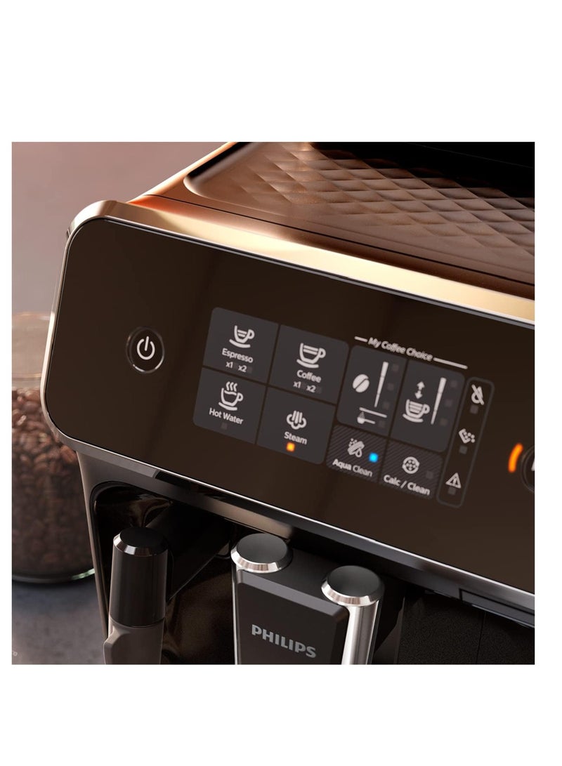 Philips Series 2200 Fully Automatic Espresso Machines, Black - Ep2220/10, Uae Version