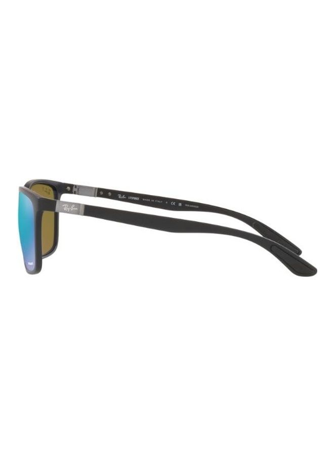 men Polarized Full Rim Sunglasses - RB4385 - Lens Size: 58 Mm