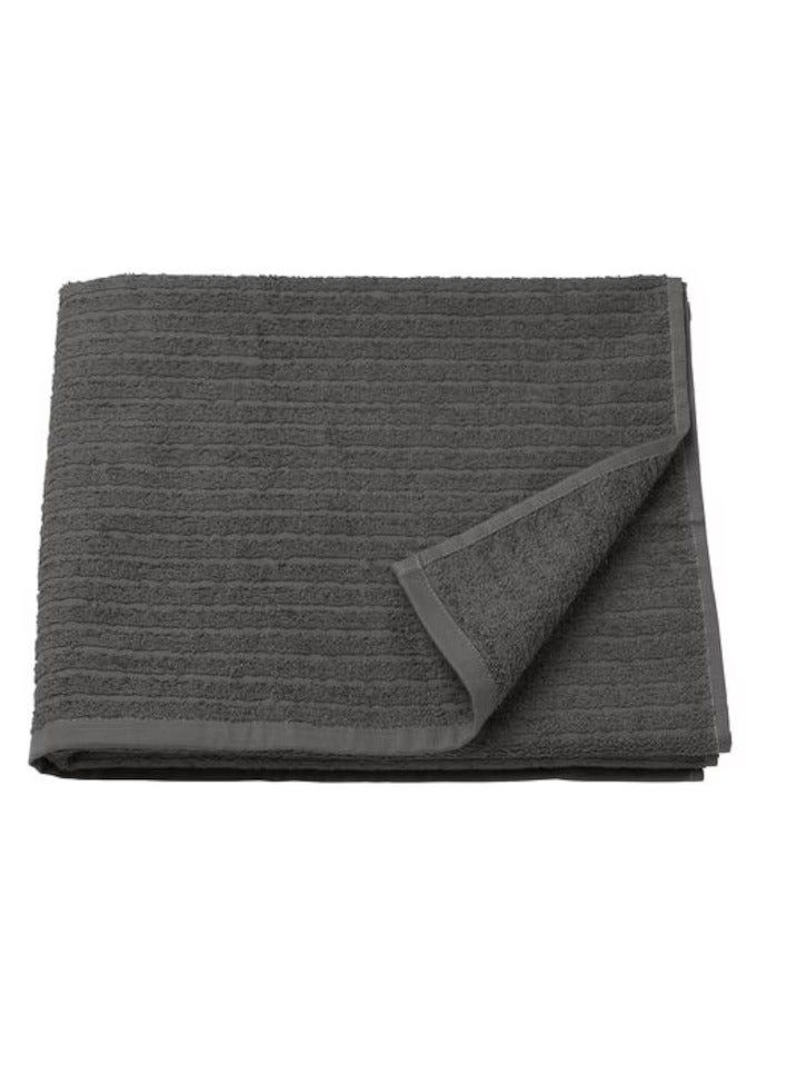 Bath Towel Dark Grey 70X140 Cm