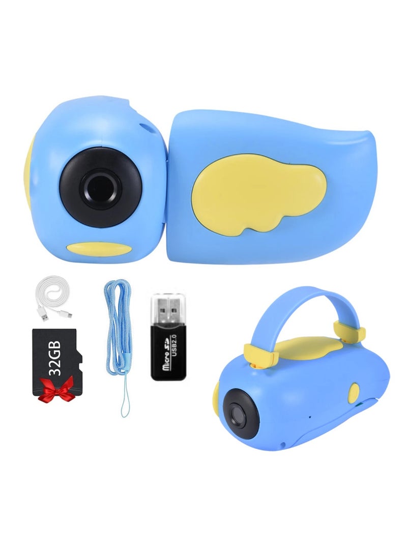 Digital Camera For Kids Girls Boys Teens 12MP Kids Camera With 32GB SD Card Full HD 1080P Cameras Rechargeable Mini Camera Educational Toys Camera Kids Toys 2.0