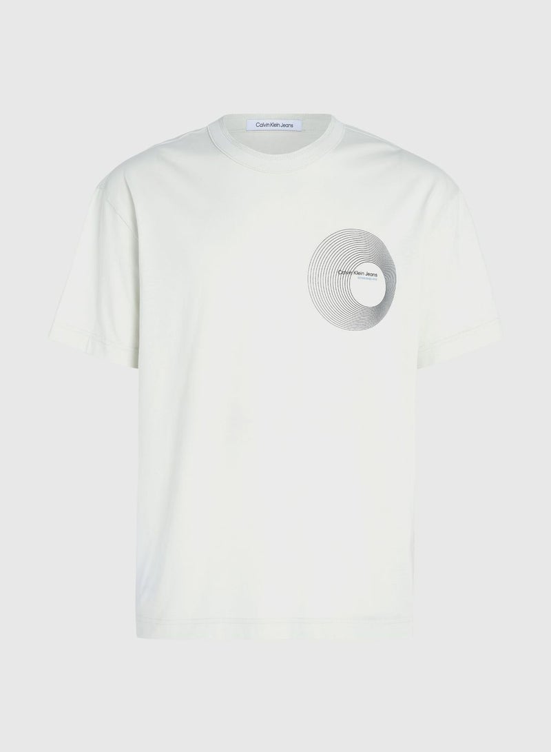 Circle Frequency Logo T-Shirt