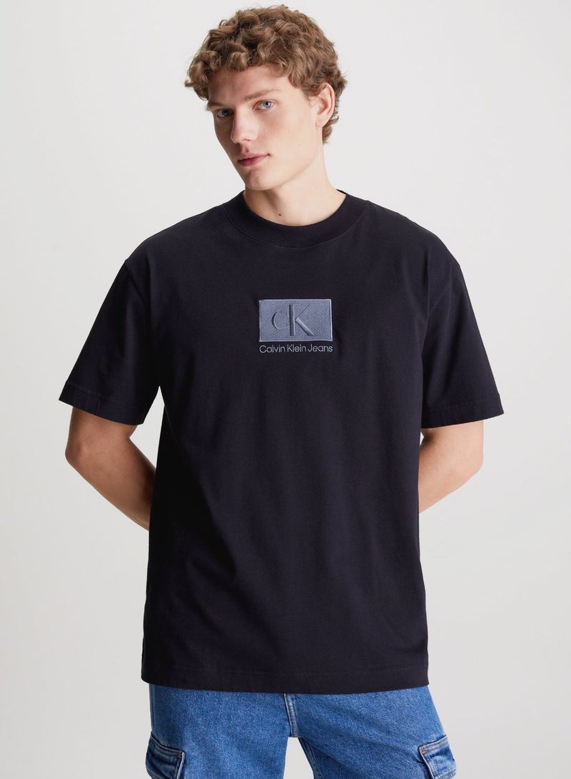 Embroidery Logo Patch T-Shirt