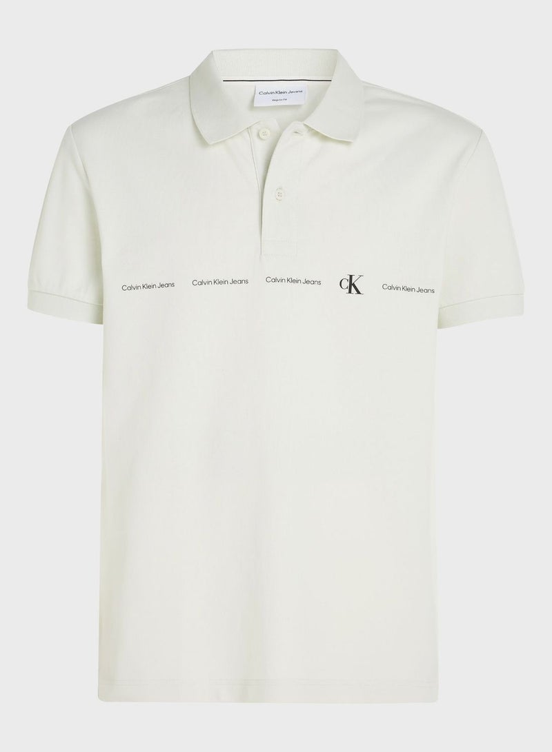 Logo Repeat Polo