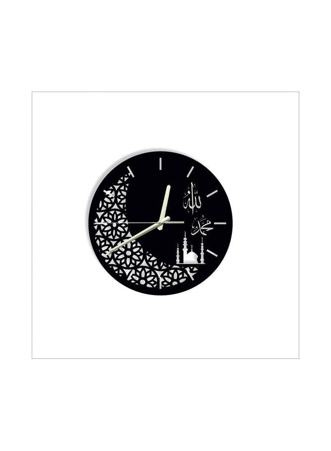 Islamic Style 3D Wall Clock M (18×18)