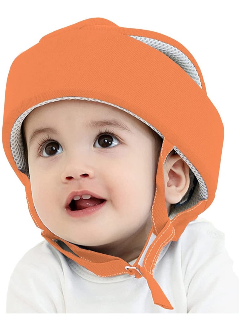 Baby Helmet, Toddler Soft Adjustable Cap When Learning to Walk, Children Walking Harnesses Hat for Running Crawling