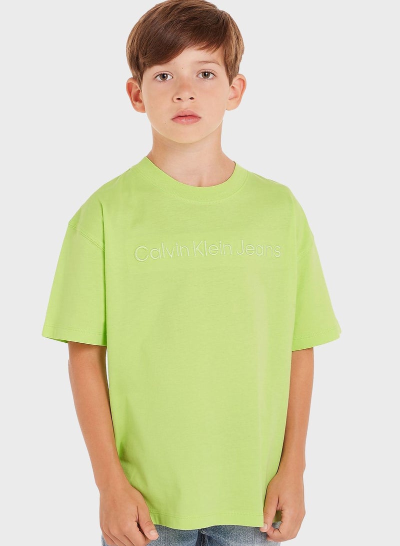 Kids 3D Raised Embossed T-Shirt