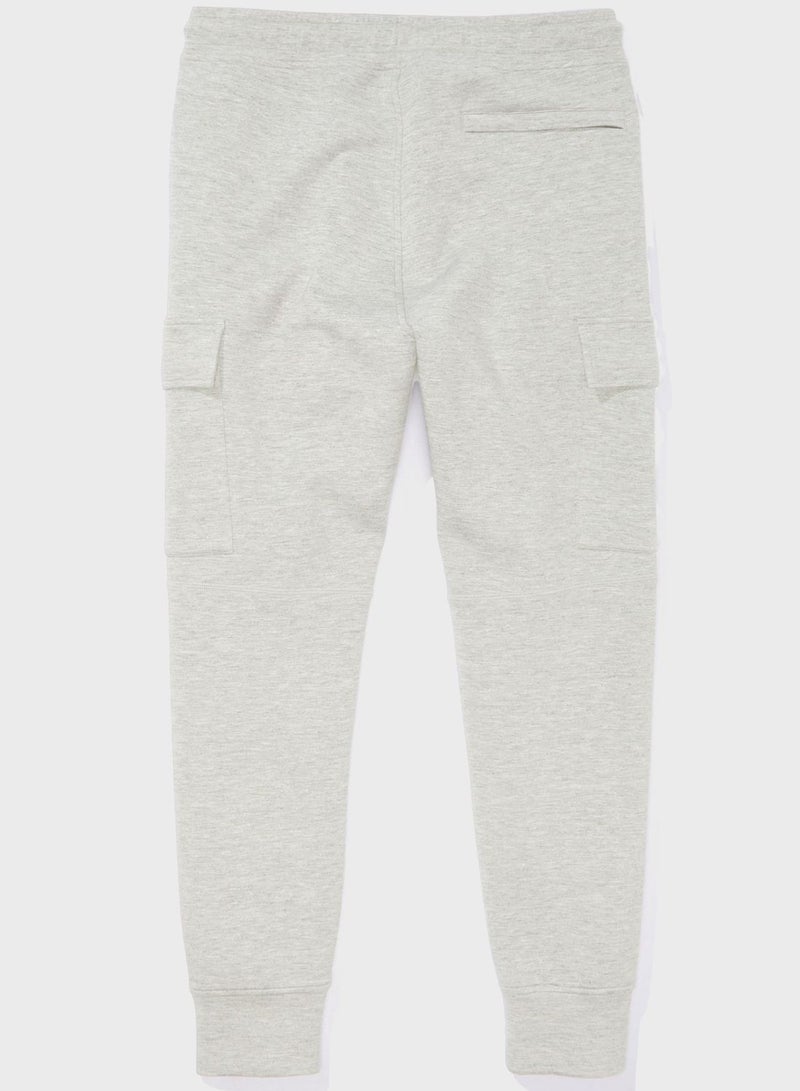 Drawstring Cargo Joggers