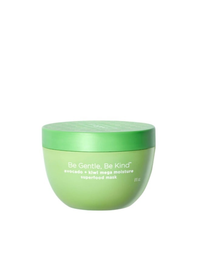 BRIOGEO SUPERFOODS AVOCADO AND KIWI MEGA MOISTURE SUPERFOODS HAIR MASK 240ML