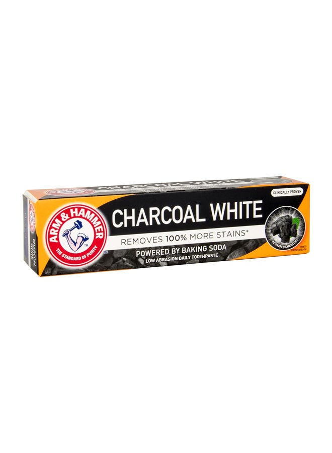 Charcoal White Toothpaste 75ml Pack of 3