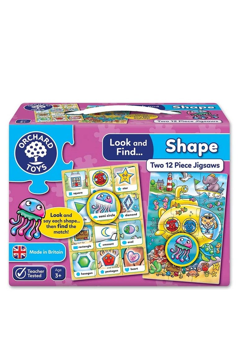 Orchard Toys - Look and Find - Shape