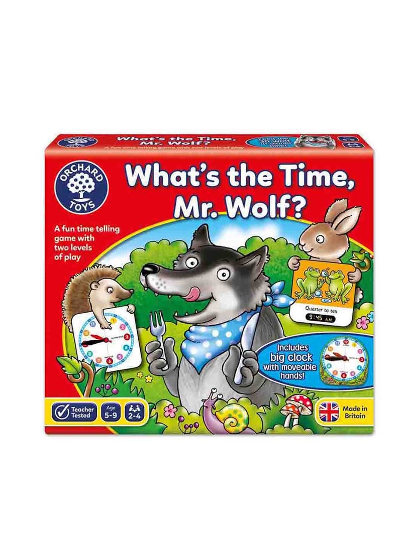 Orchard Toys - What's The Time Mr. Wolf