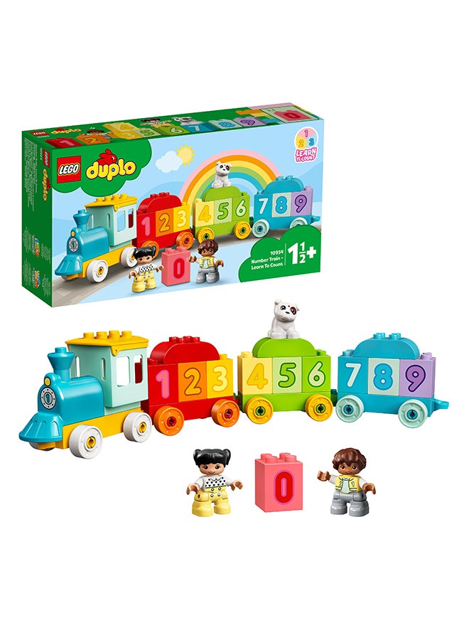 6332183 LEGO 10954 DUPLO My First Number Train - Learn To Count Building Toy Set (23 Pieces) 1+ Years