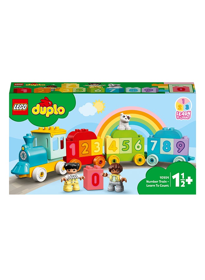 LEGO 10954 DUPLO My First Number Train - Learn To Count Building Toy Set (23 Pieces)