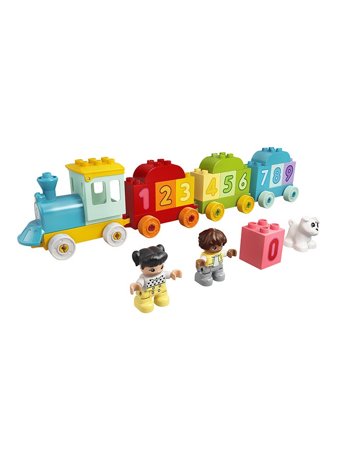 LEGO 10954 DUPLO My First Number Train - Learn To Count Building Toy Set (23 Pieces)