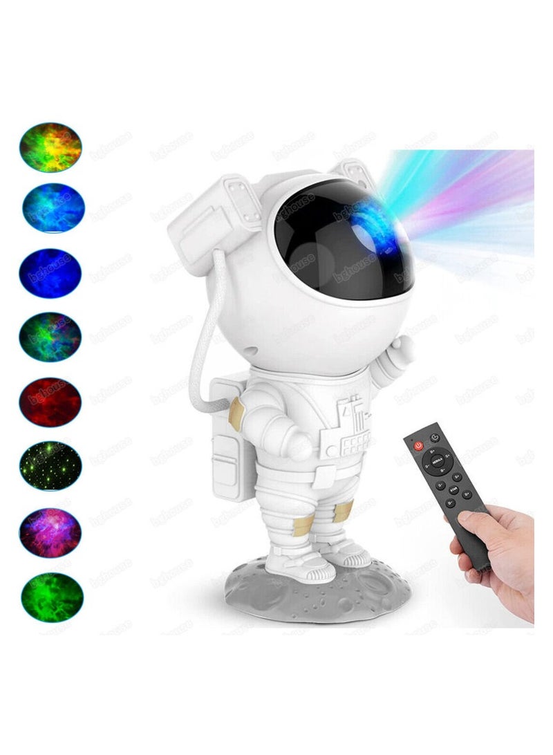 Star Astronaut Starry Sky Projector   Night Light With Timer And Remote Control  360° Rotation With USB For Kids Party Bedroom And Game Room