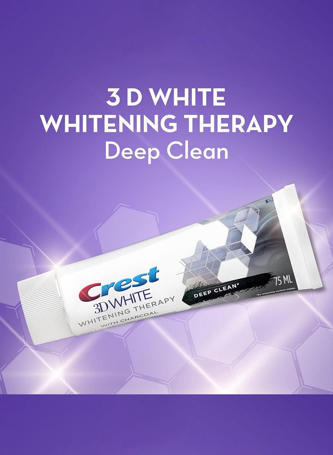 3D White Whitening Therapy Toothpaste - Enemal Care 75ml