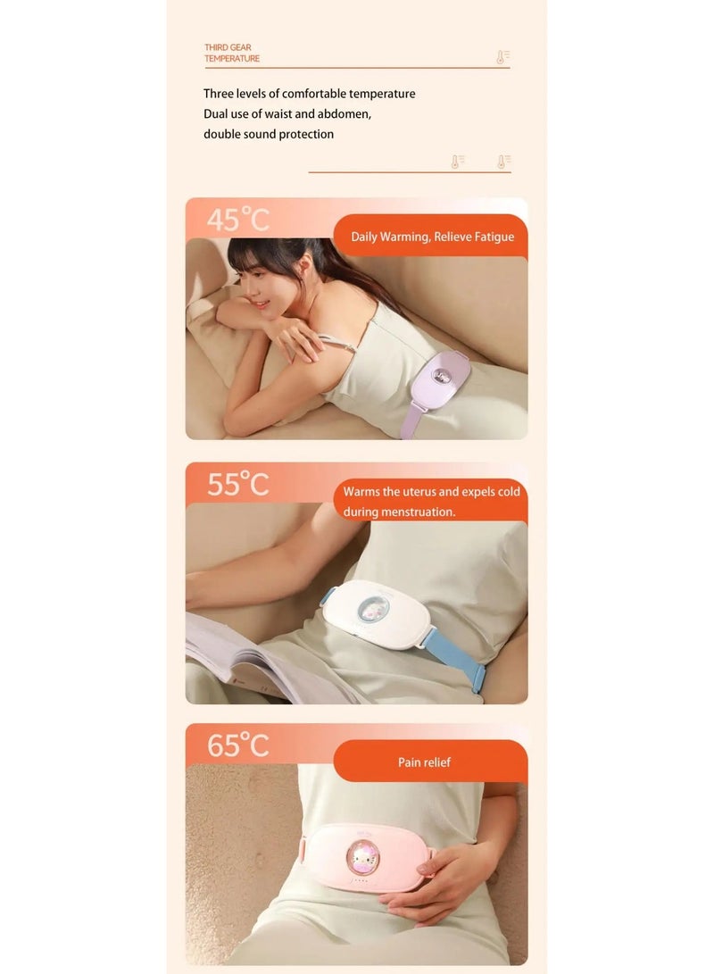 Intelligent  Warm Palace Belt Girl Menstrual Period Belt Intelligent Heating Waist Protector Massage