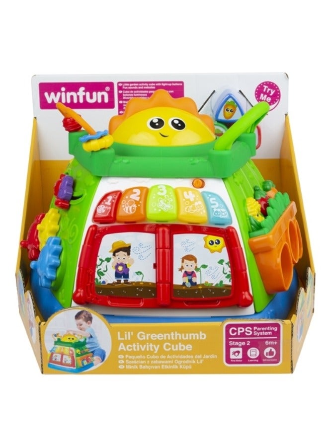 Lil Greenthumb Activity Cube Toy