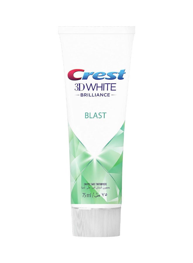 3D White Brilliance Whitening + Freshness Toothpaste - Blast 75ml