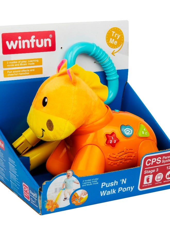 Push And Walk Pony Toy
