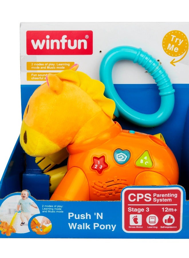 Push And Walk Pony Toy