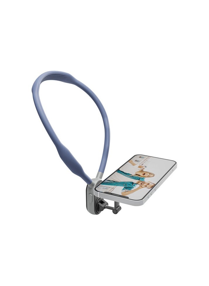 TELESIN Magnetic Smartphone Neck Mount Blue