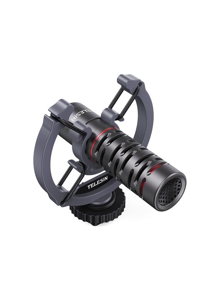 TELESIN MIC-VM02 Ultracompact Camera-Mount Shotgun Microphone