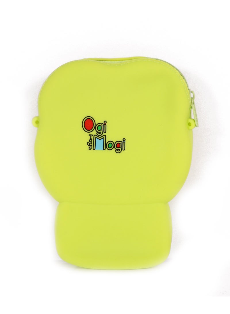 Ogi Mogi Toys Mini Silicone Fidget Bag with Adjustable Strap, Green Frog