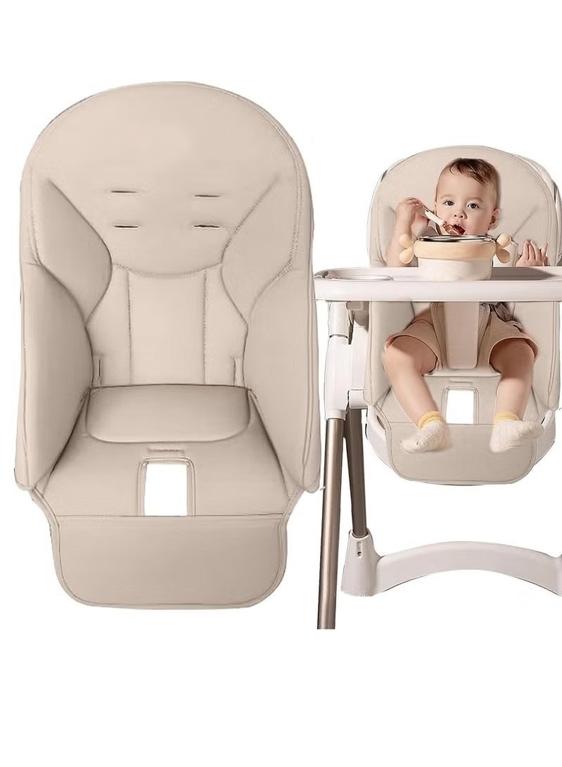 Baby leather PU dining chair seat baby table seat cushion