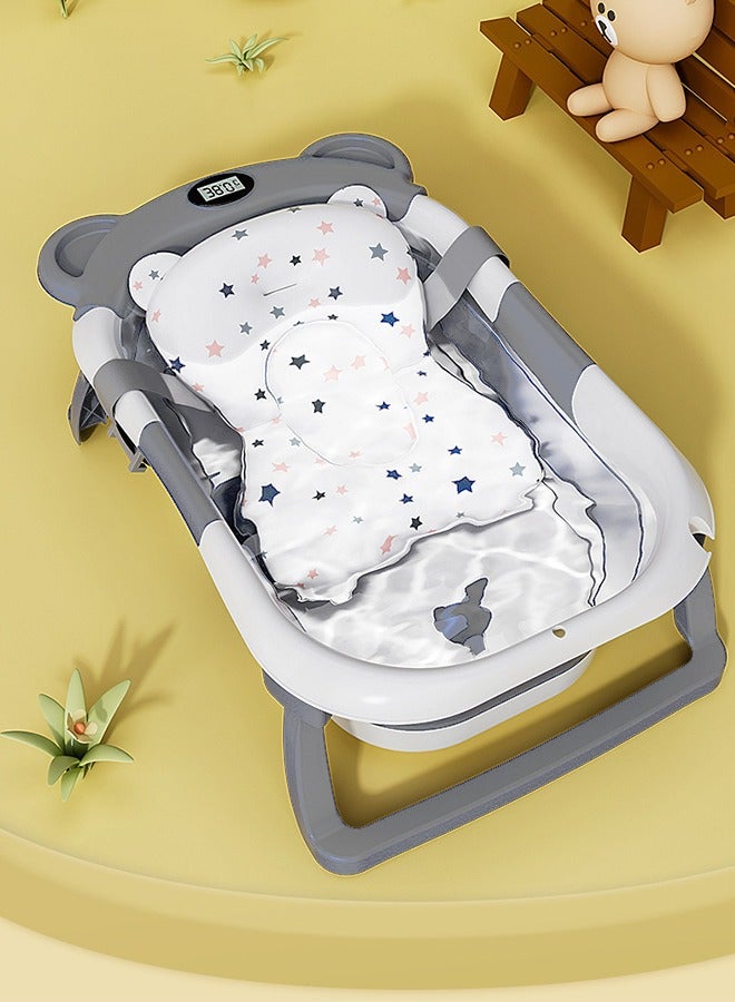 Collapsible Baby Bathtub Portable Travel Infant Tub