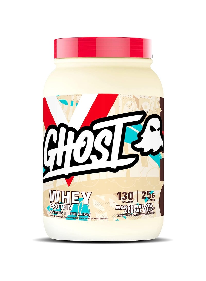 Whey Protein with 25gm of Protein - Marshmallow Cereal Milk, 2 LB