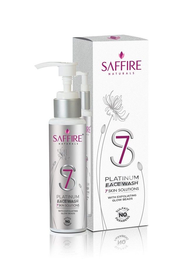 Naturals S7 Platinum Face Wash ; Bright & Glowing Skin ; Light And Radiant Face ; 7 In One Solutions Deep Cleansing & Nourishing Face Wash (100Ml)