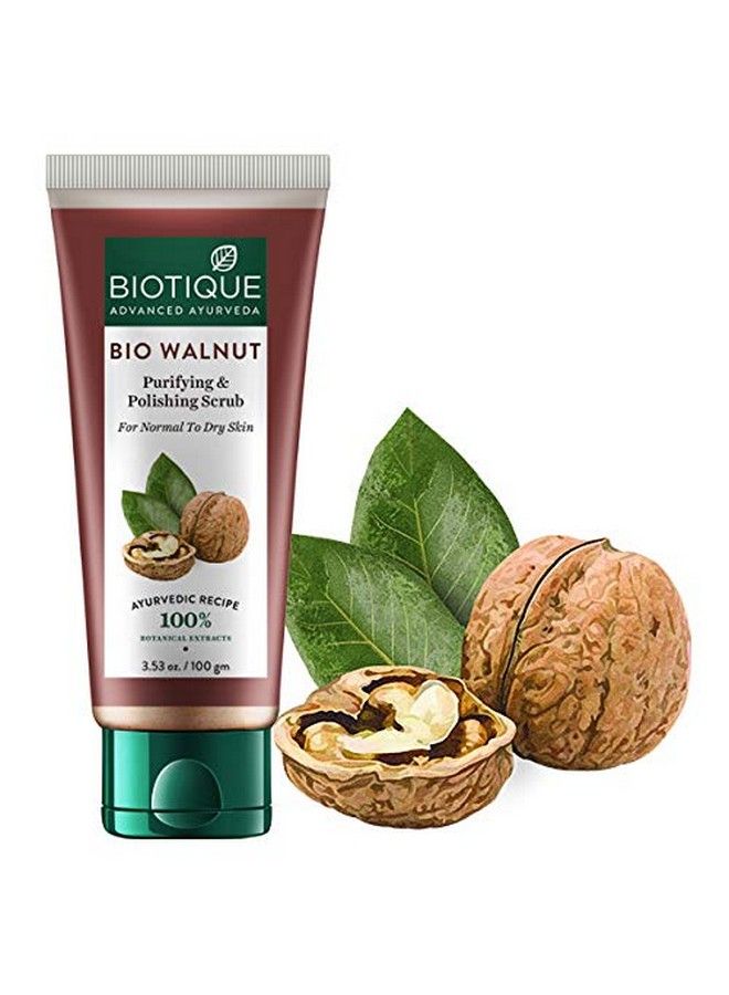 Bio Dandelion Visibly Ageless Serum 40 Ml And Bio Walnut Purifying And Polishing Scrub 100G (Pack Of 2)