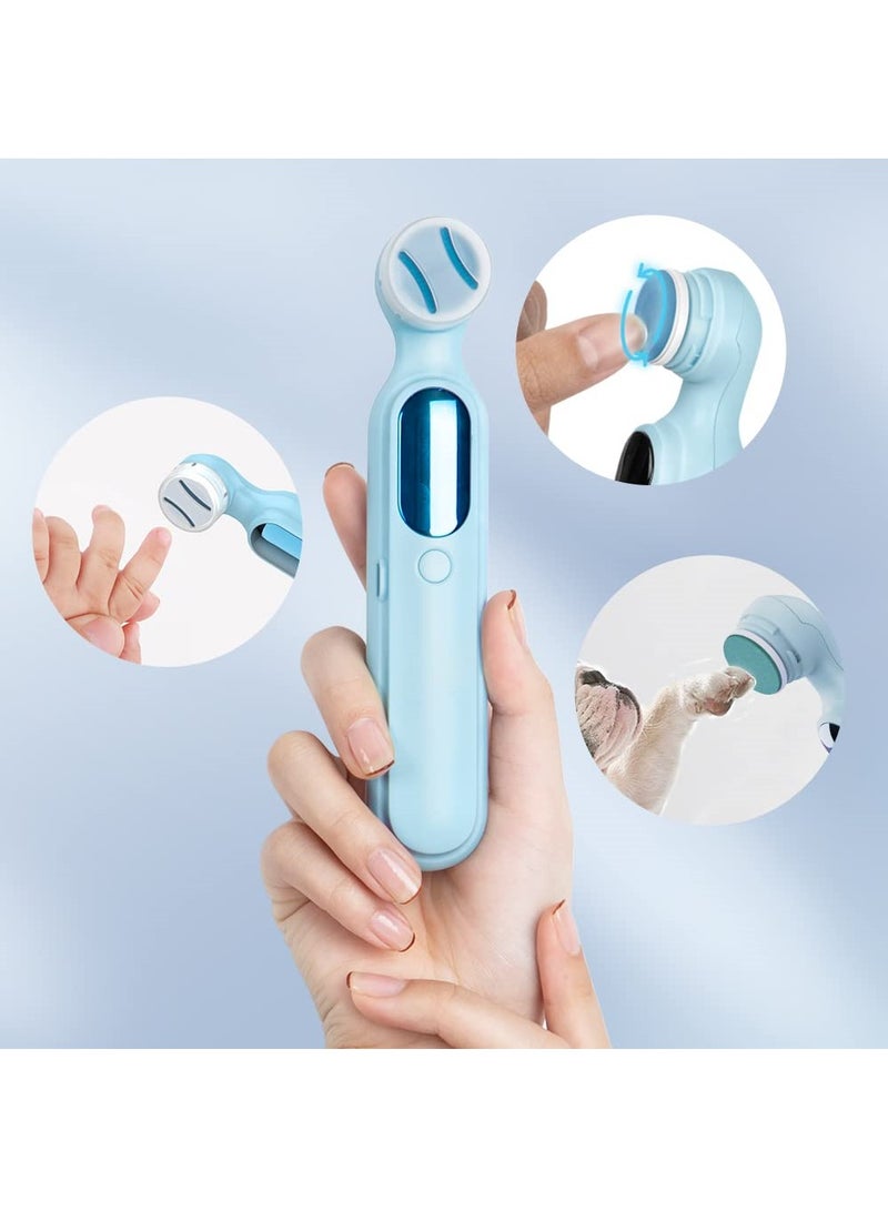 Electric Nail Drill Machine 6 in 1 Electric Nail Files and Buffer Set, Professional Manicure Pedicure Kit Efile Cordless Nail Drill Portable Manicure Tools for Professional Beginner