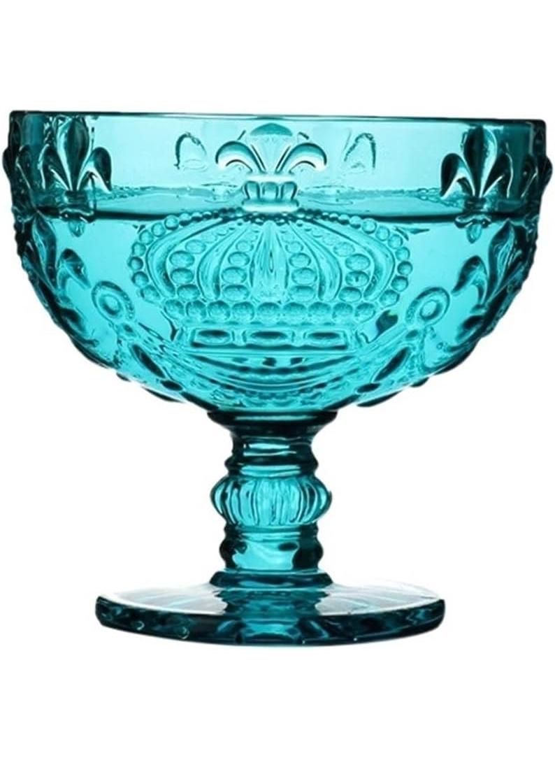 European Style Embossed Vintage Glass