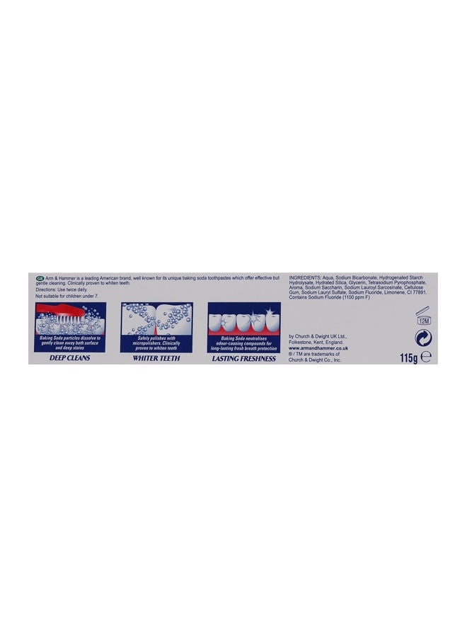 Advance White Tartar Control Toothpaste - Brilliant Sparkle Cream 115g Pack of 3