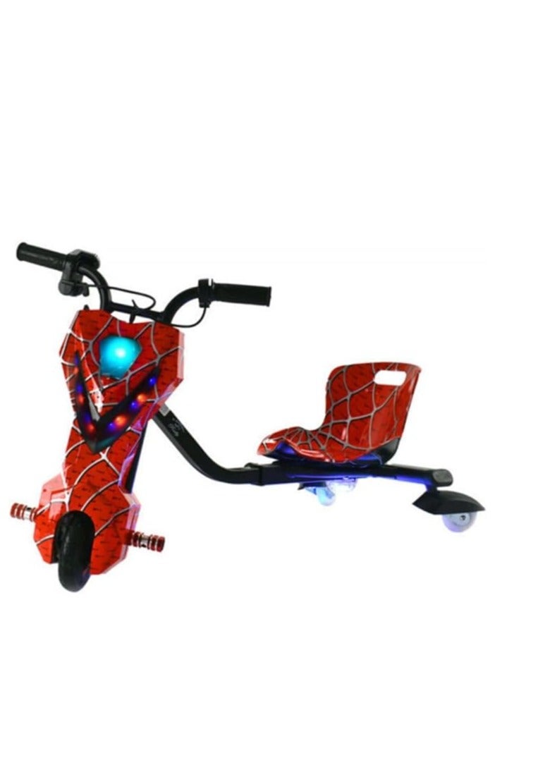 Assorted Colors: Ultimate Fun Ride -Drift Car - 360° Spin Mini 36V Electric Drifting Scooter with Bluetooth Music and Lights | 3 Wheel Adjustable Telescopic Length