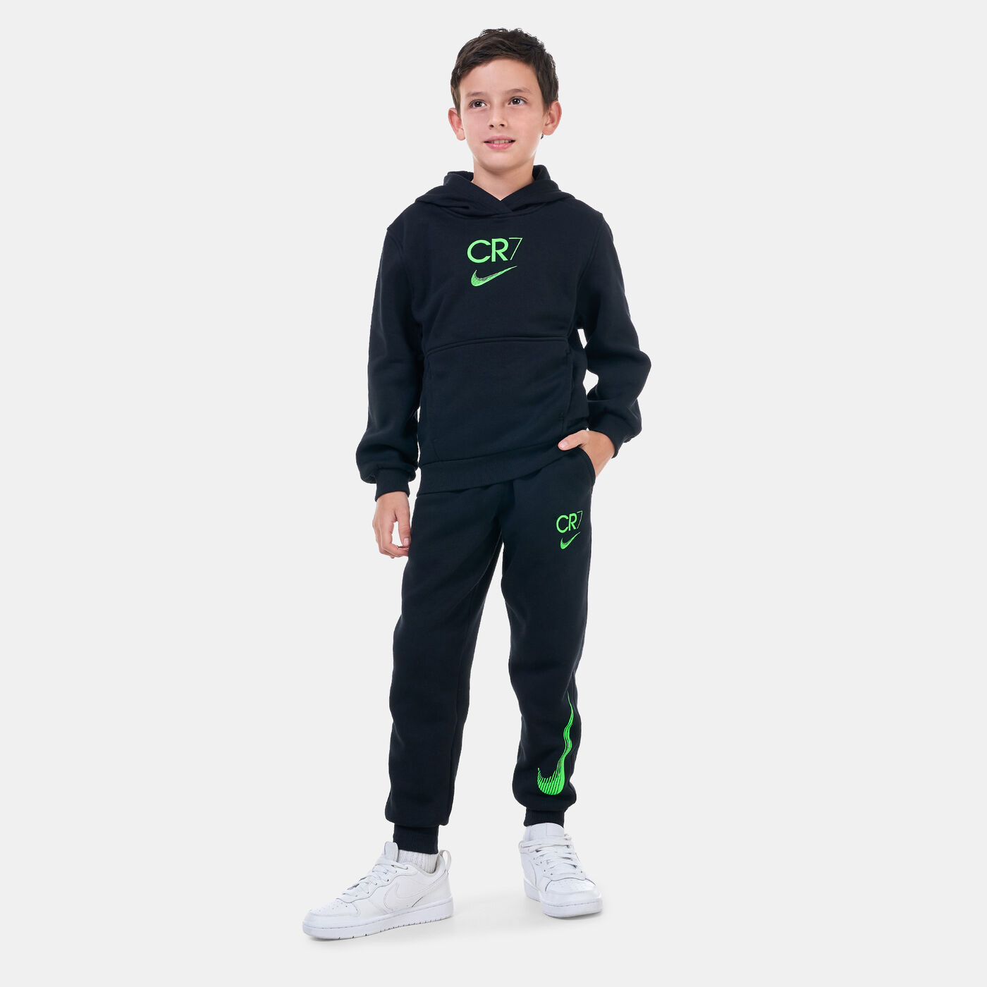 Kids' Cristiano Ronaldo CR7 Club Fleece Hoodie (Older Kids)