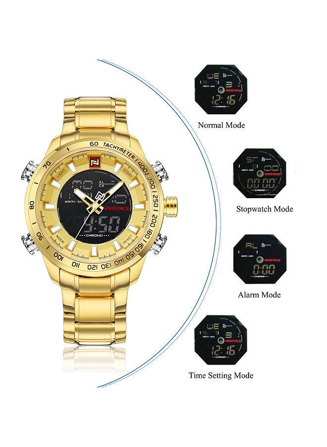 Men Watch Digital Quartz Alarm Stopwatch Business Sports Casual Wrist Watch